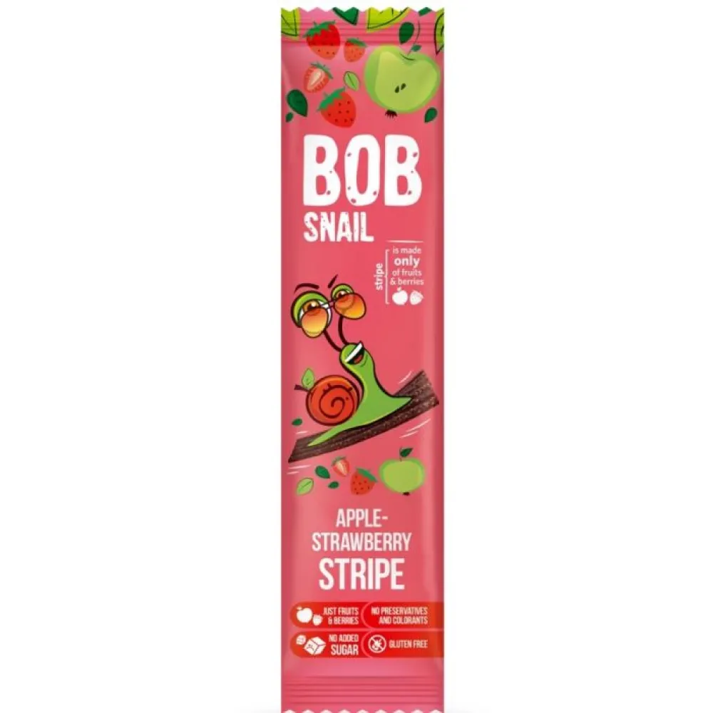 Цукерка Bob Snail ябл-полун. 14гр  арт. 02756 