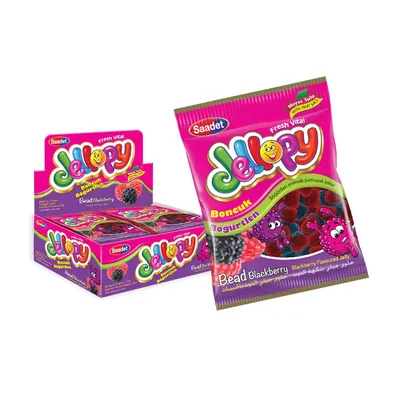 Желейна цукерка Jellopy Ягоди 15гр  арт. 07238