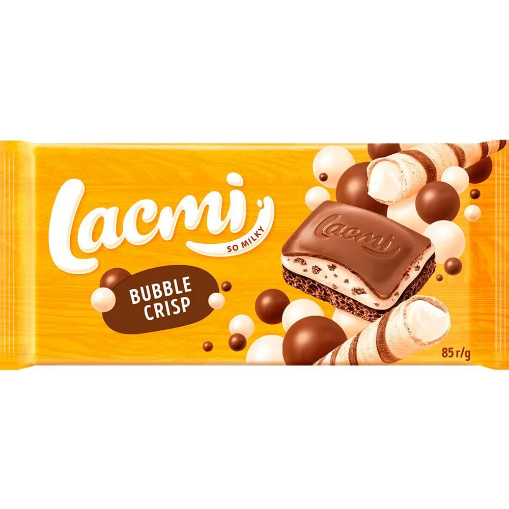 Шоколад Lacmi Fun&Crispy 85гр  арт. 10299 