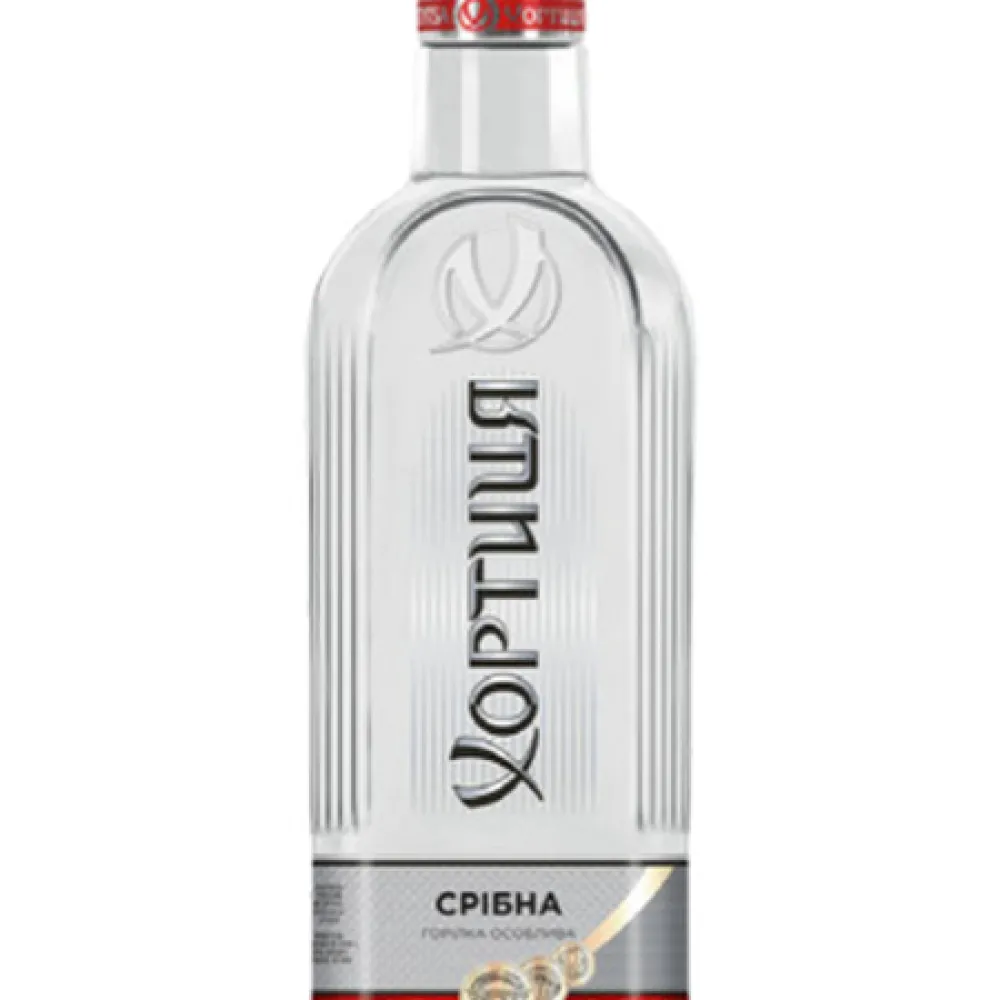 Горілка Хортиця Срібна прохолода 0,25л  арт. 00254 