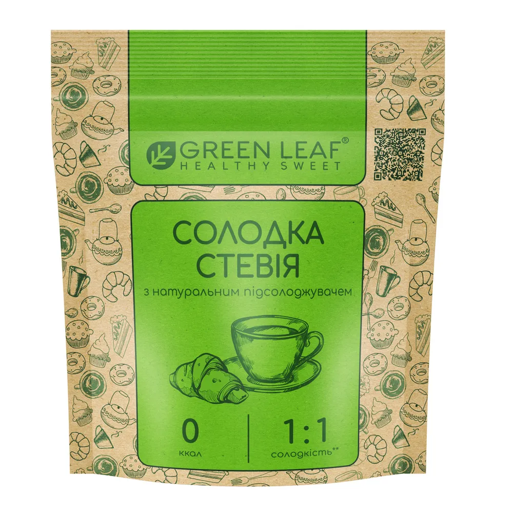 Стевія Green Leaf 100гр  арт. 08570 