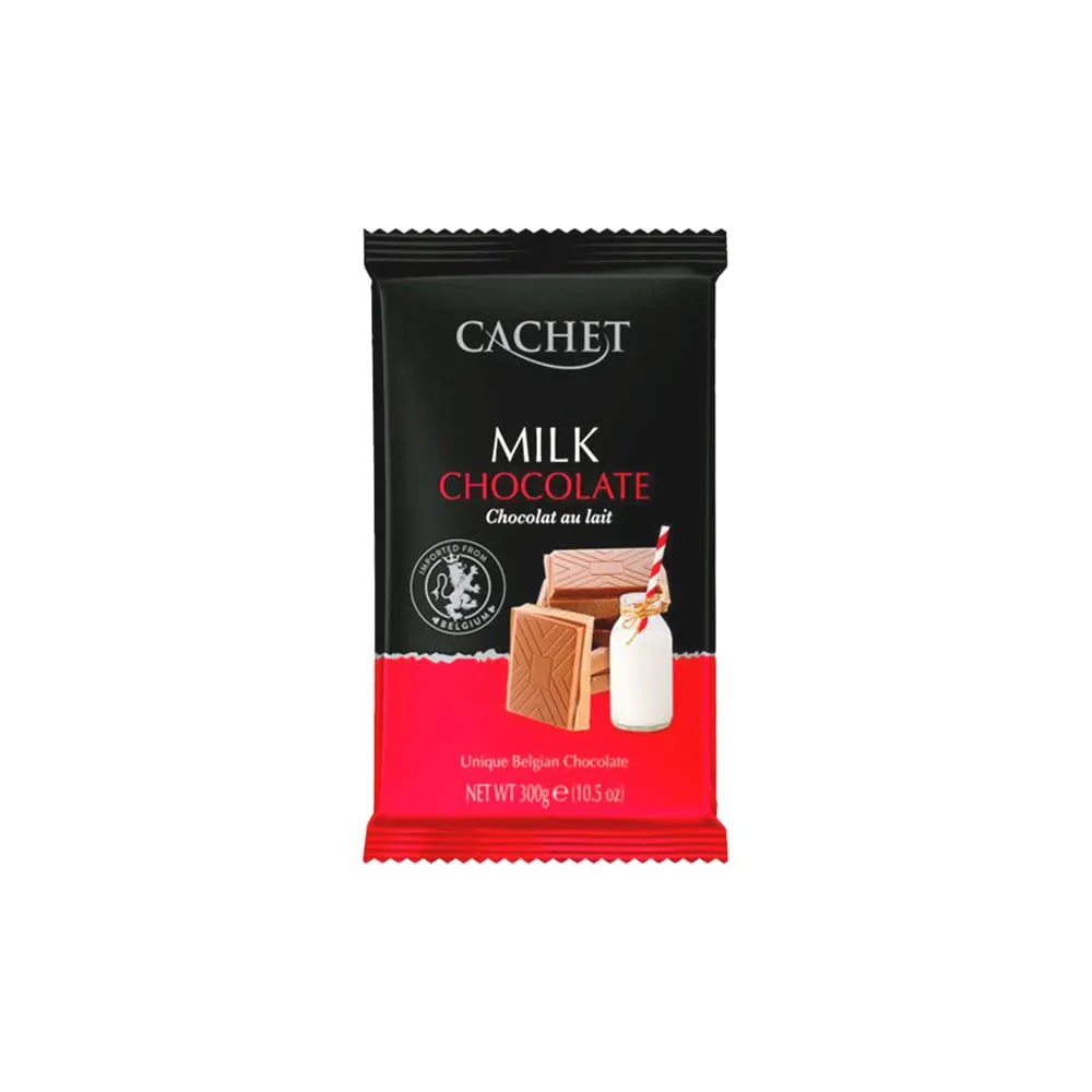Шоколад Cachet Молочний 300гр  арт. 06797 