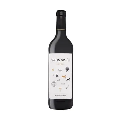 Вино Simon Semi-Sweet Baron Red 0.75л  арт. 09146