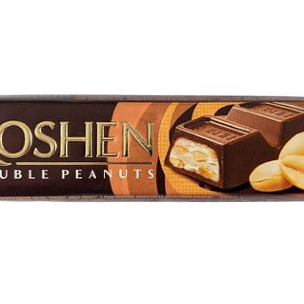 Батончик Roshen Double Peanuts Акц. 39гр  арт. 09114 
