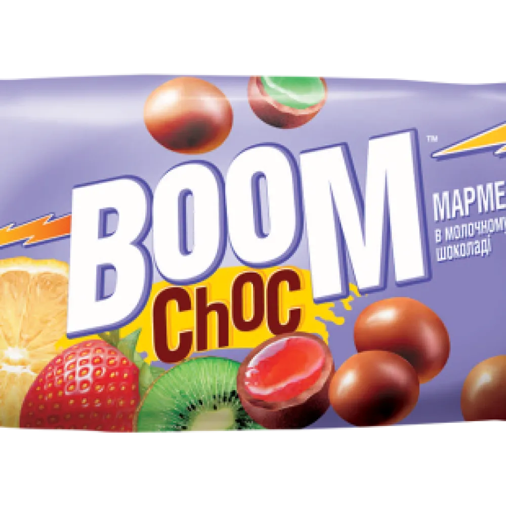 Драже Boom Мармелад у молочному шоколаді 45гр  арт. 02383 