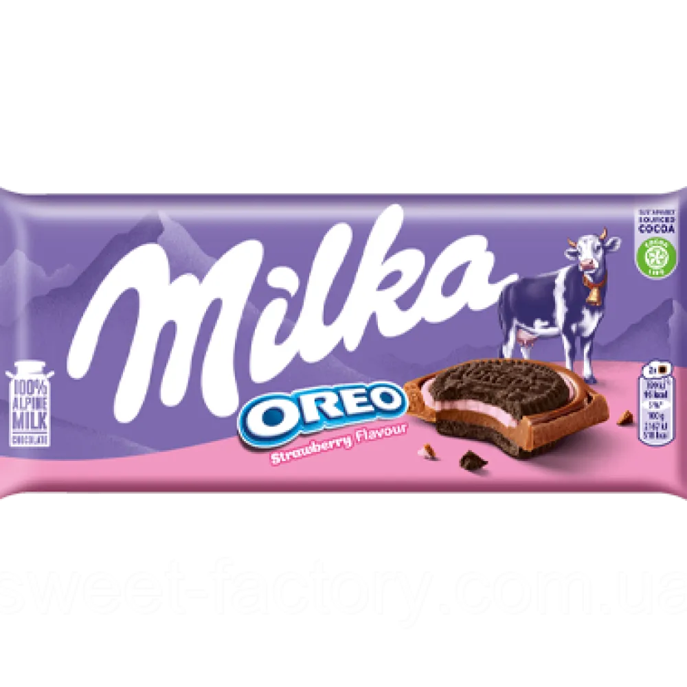 Шоколад Milka Орео з полун. 92г 92гр  арт. 07483 