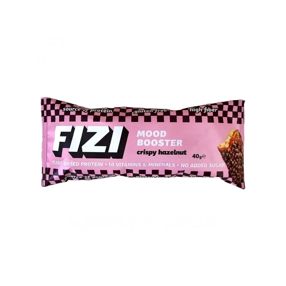 Батончик Fizi фундук в шок.гл. 40гр  арт. 09486 