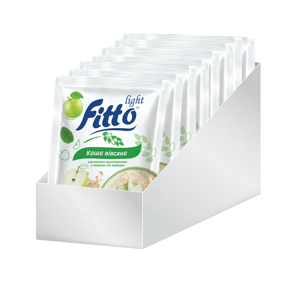 Вівсяна каша Fitto Яблоко-кориця 40гр  арт. 11090 