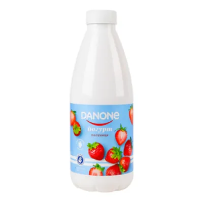 Йогурт Danone Полуниця 800мл  арт. 02177