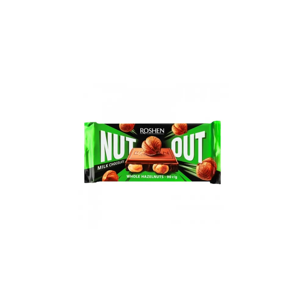 Шоколад Roshen Nut мол.з фунд 90гр  арт. 08799 