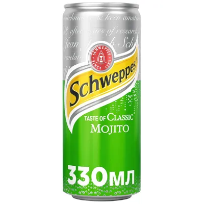 Напій газований Schweppes мохіто 0.33л  арт. 06645