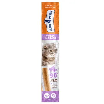 Палички для котів Club 4 Paws інд-ягня 5гр  арт. 09286