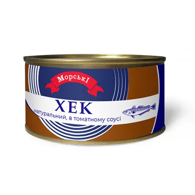 Хек Морські В том.соусі 240гр  арт. 05752