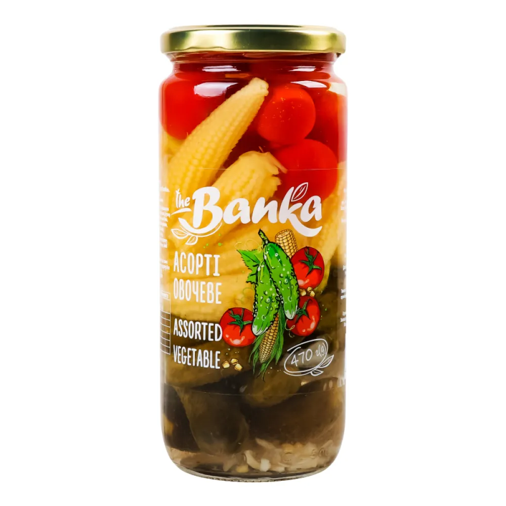 Овочеве асорті The Banka Тріо 470гр  арт. 02692 
