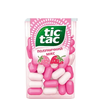 Драже Tic Tac Strawberry 9.7гр  арт. 09220