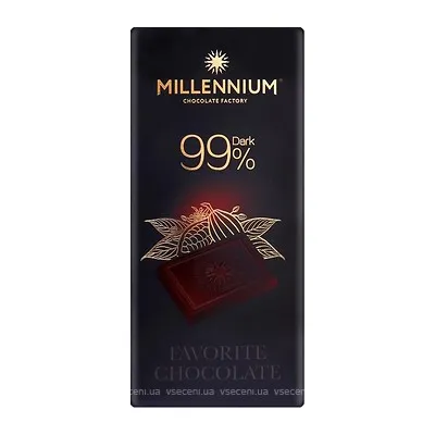 Шоколад Millennium Favorite 99% 100гр  арт. 08633