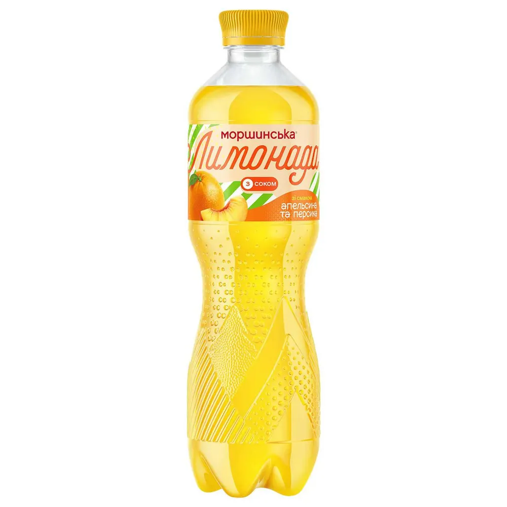 Напій газований Моршинська Лимонад апел/перс 0,5л  арт. 03159 