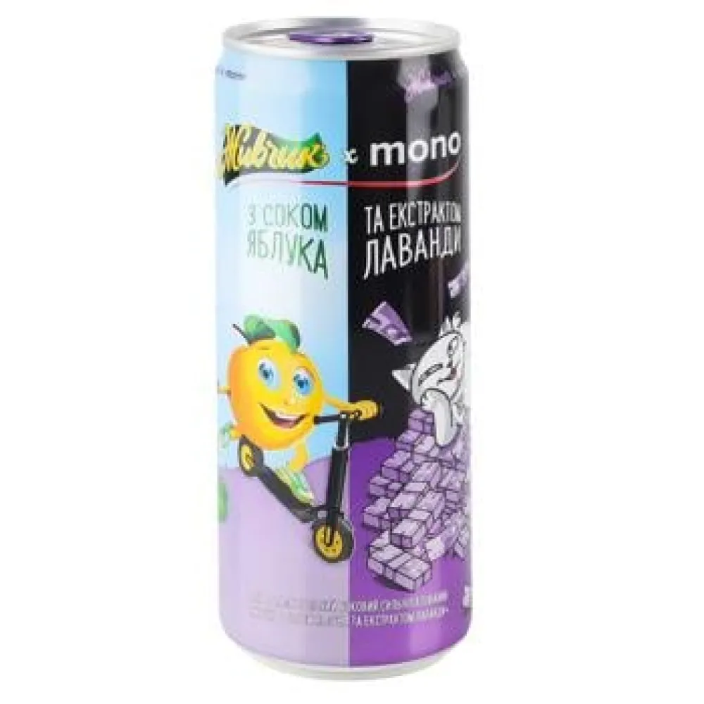 Напій газований Живчик ябл-лаванда 0,33л  арт. 09234 