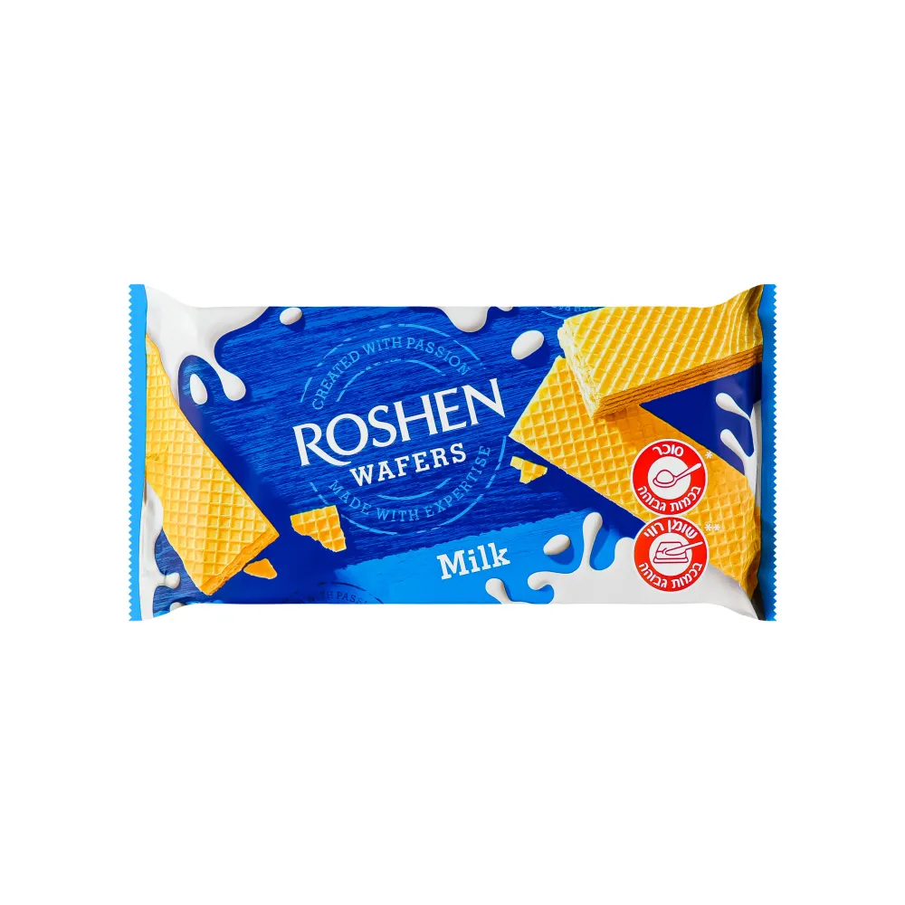 Вафля Roshen Wafers молоко 216гр  арт. 07641 