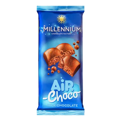 Шоколад Millennium Пор мол 80гр  арт. 05524