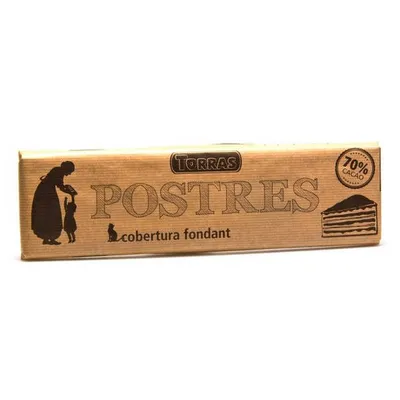 Шоколад Torras Postres без глют. 250гр  арт. 03252
