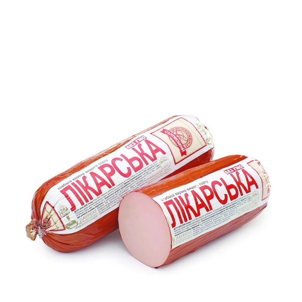 Ковбаса СМК Лікарська порц. (ваг) арт. 06503 