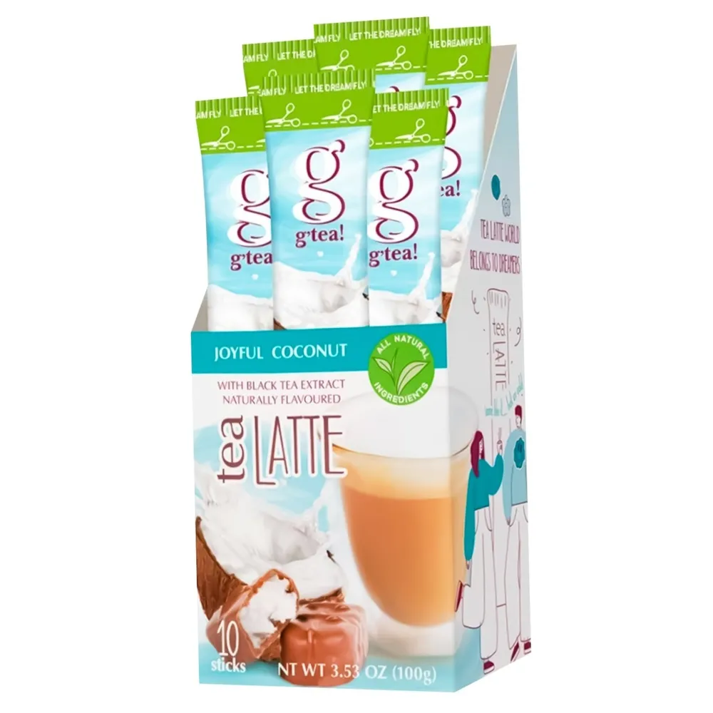 Чай G'tea латте кокос 10гр  арт. 05774 