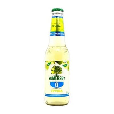 Напій слабоалкогольний Сидр Somersby безалк. Груша 0,33л  арт. 10858
