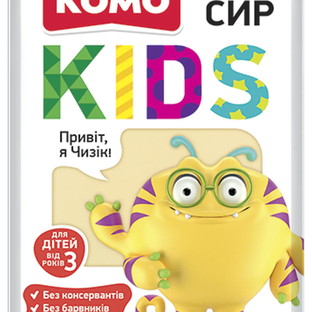 Сир Комо Дитячий слайс 135гр  арт. 04096 
