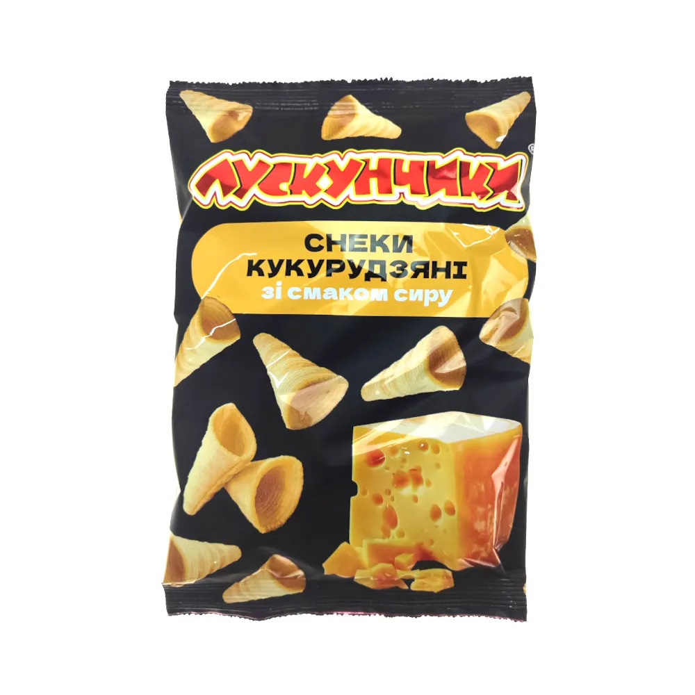 Снек Лускунчик з сиром 130гр  арт. 06882 