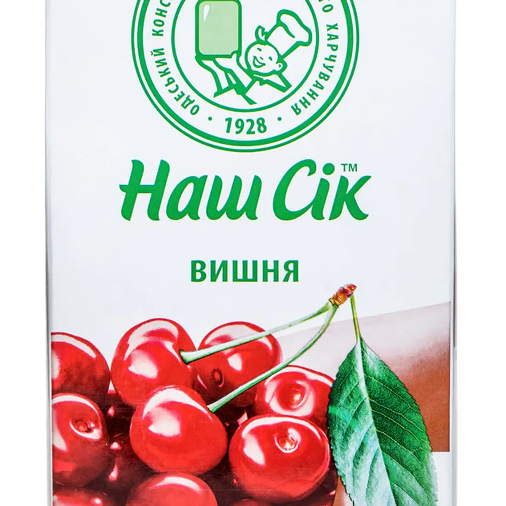 Сік Наш Сік Яблучно-Вишневий 1,93л  арт. 02103 