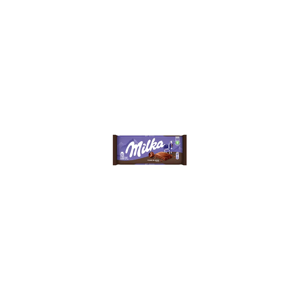 Шоколад Milka Crema de alune 100гр  арт. 07832 