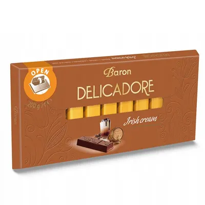 Шоколад Delicadore Айріш 200гр  арт. 07654