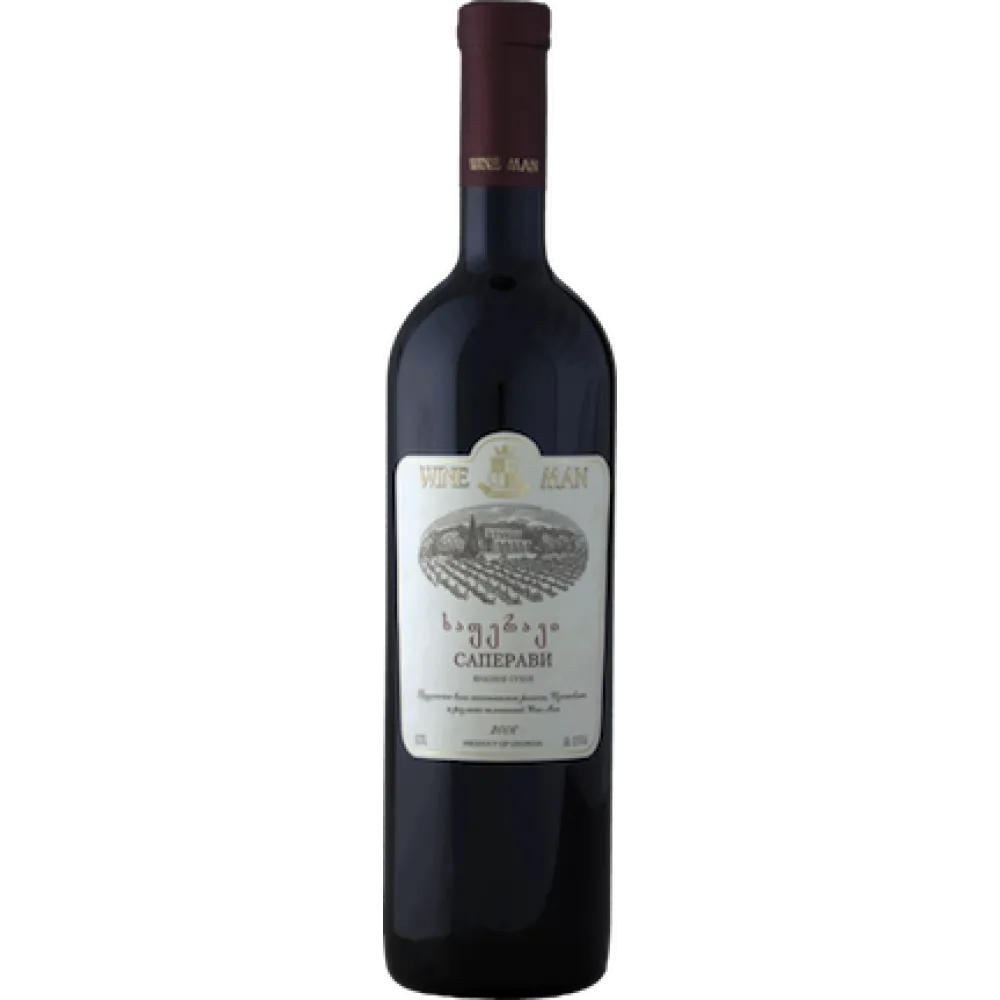 Вино Сапераві Wine Man Червоне сухе 0,75л  арт. 00215 