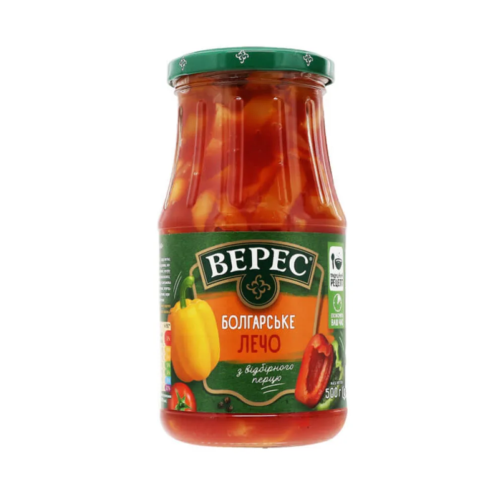 Лечо Верес Болгарське 500гр  арт. 00367 