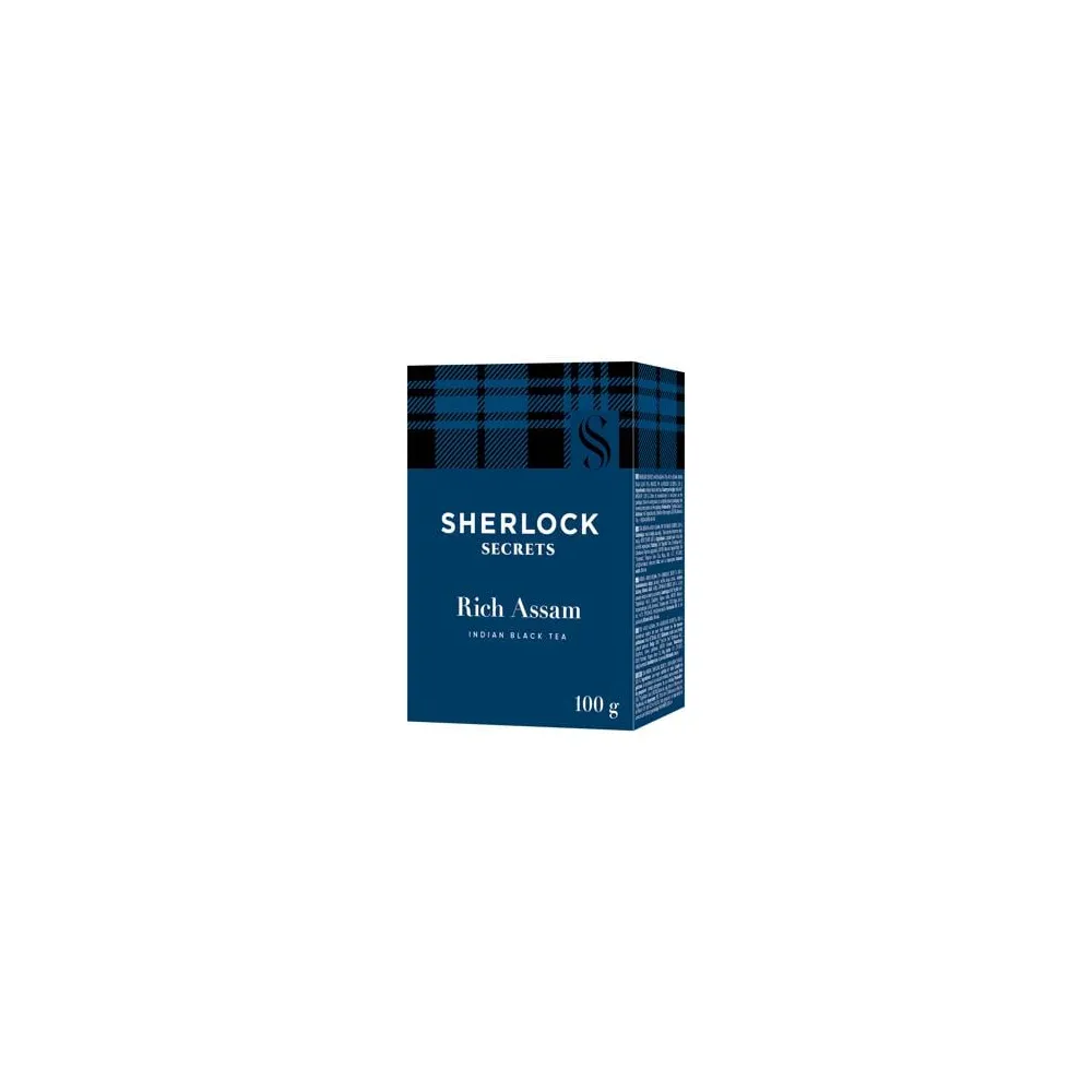 Чай Sherlock Rich Assam 100гр  арт. 07869 