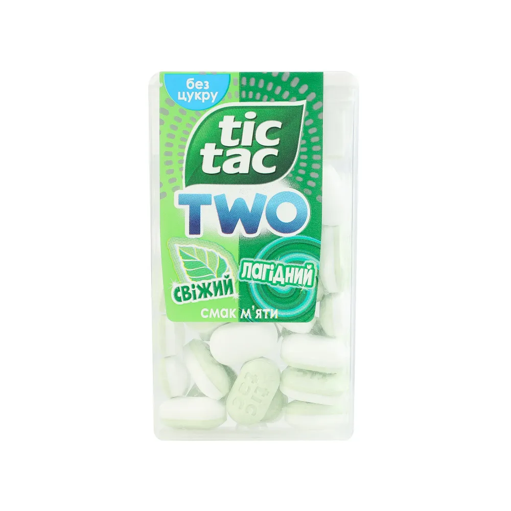 Драже Tic Tac TWO свіжий-лагідний 38,5гр  арт. 10499 