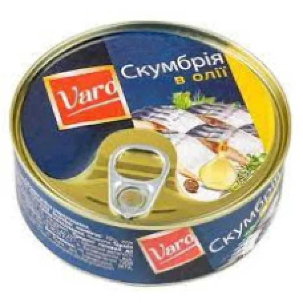 Скумбрія Varo в олії 240гр  арт. 07620 