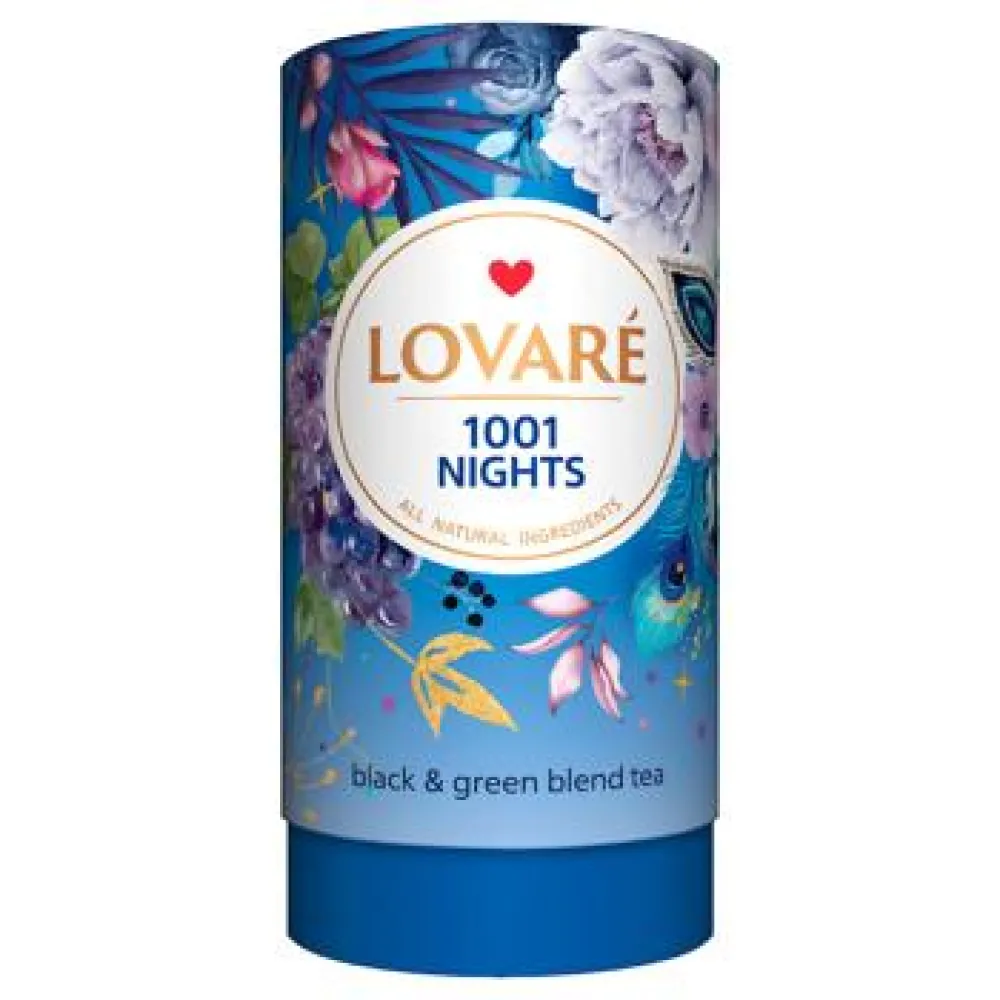 Чай Lovare 1001 Night (тубус) 80гр  арт. 10813 