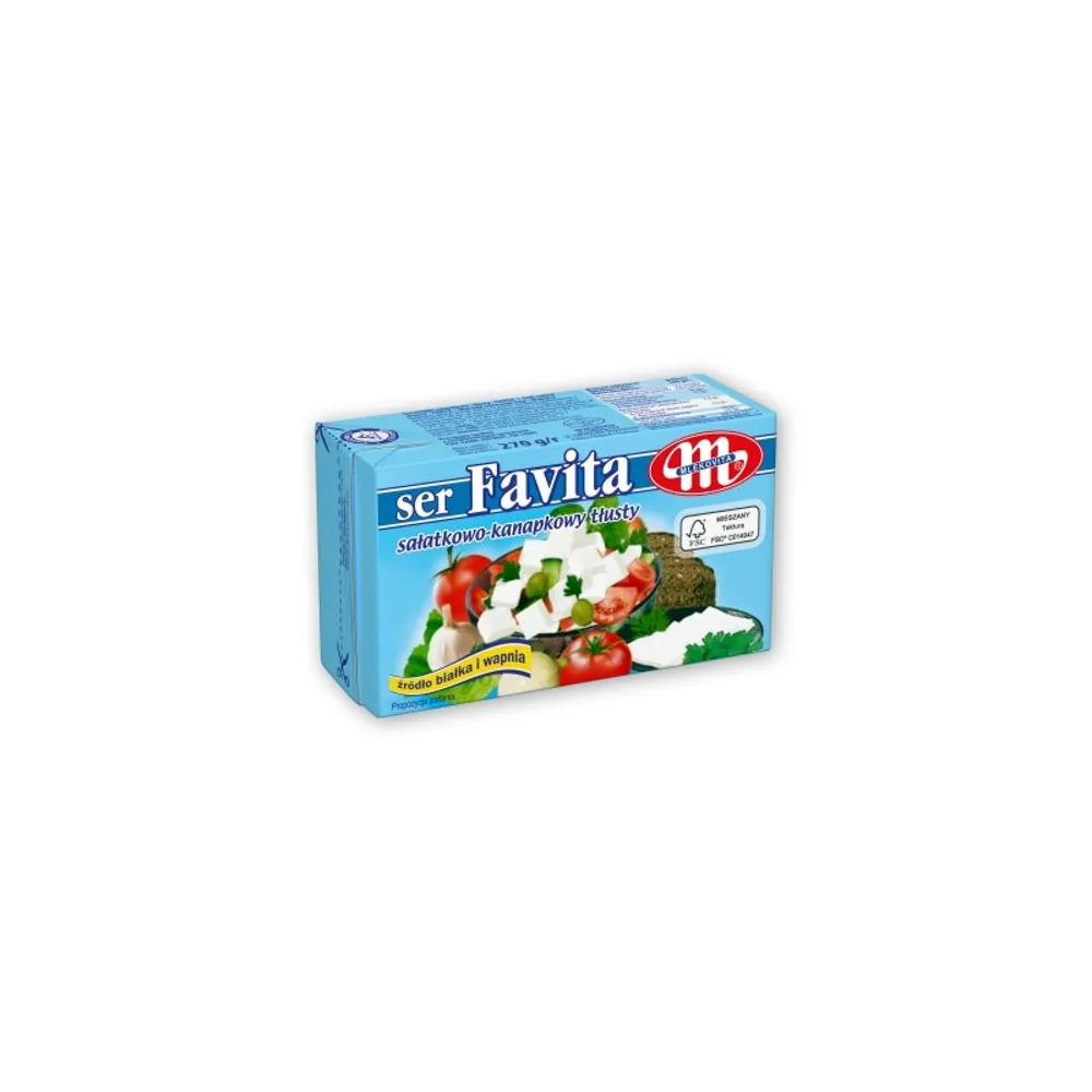 Сир Mlekovita Favita 270гр  арт. 00909 