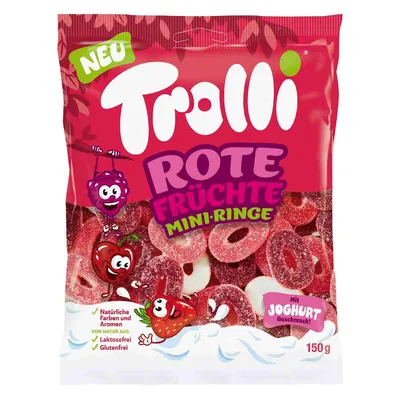 Желейна цукерка Trolli Rote 150гр  арт. 07428