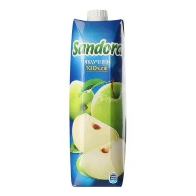 Сік Sandora Яблучний 0.95л  арт. 04912