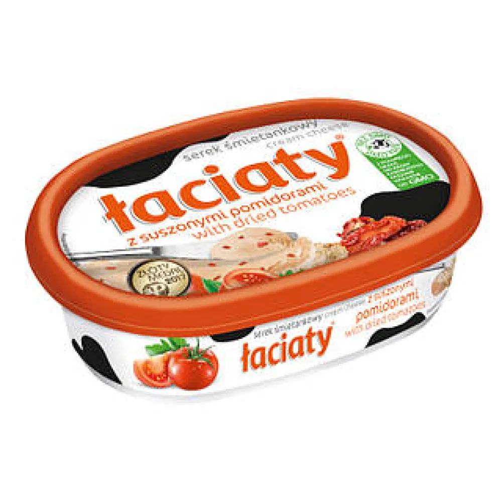Крем-сир Laciate з суш.помідорами 135гр  арт. 07450 