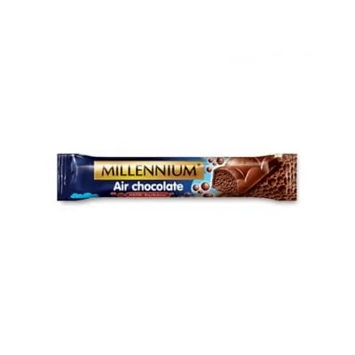 Батончик Millennium Пористий молочний 32гр  арт. 02684