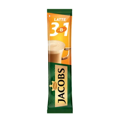 Кава стік Jacobs 3в1 лате 12.3гр  арт. 01128