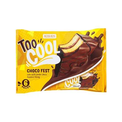 Тістечко Roshen Tool Cool Choco Fest 270гр  арт. 03556