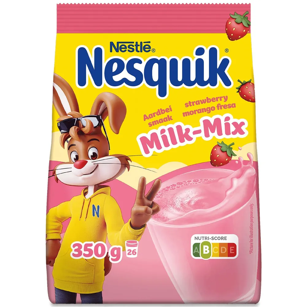 Какао Nesquik з полуницею 350гр  арт. 09096 