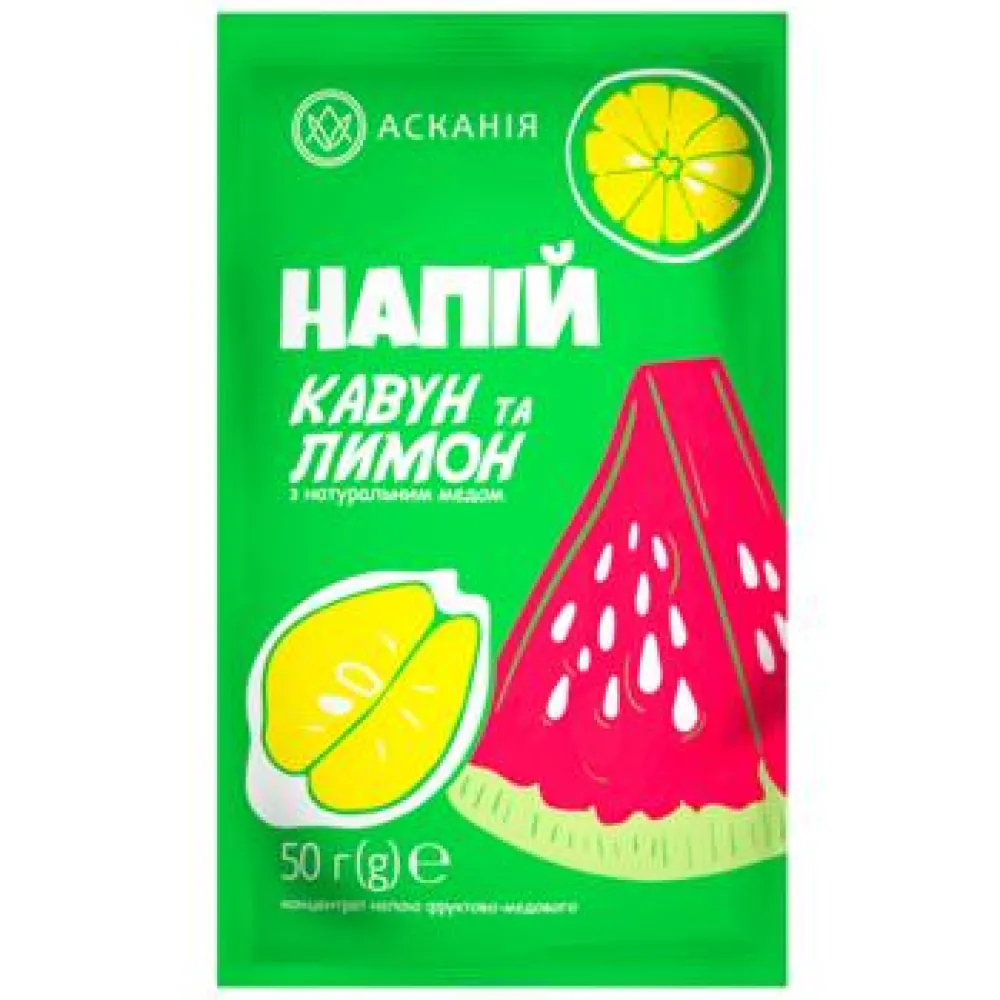 Чай Асканія сашет конц. кавун-лимон 50гр  арт. 09382 