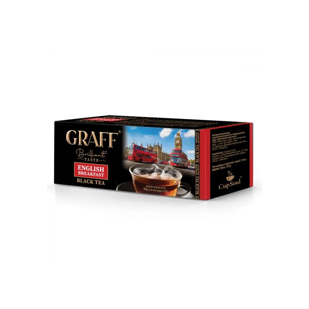 Чай Graff Engl.break. 25пак  арт. 07338 