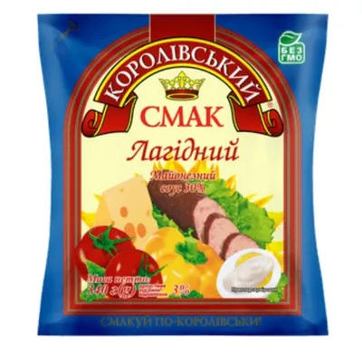 Майонез Королівський смак 30% 340гр  арт. 04979